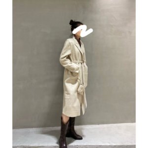 Temperament Windbreaker Women's Long Coat Autumn Coat